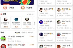 悬赏猫运营版任务接单发布系统APP+霸屏天下赚钱猫任务悬赏404任务平台【源码+搭建视频】