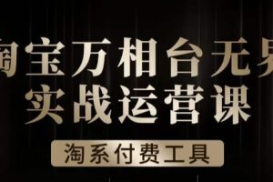 沧海·淘系万相台无界实战运营课，万相台无界实操全案例解析